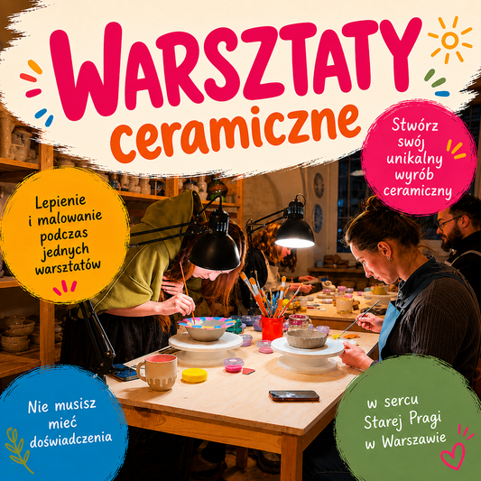 18 lipca (sobota) 12:00 – Warsztaty ceramiczne na dowolny temat