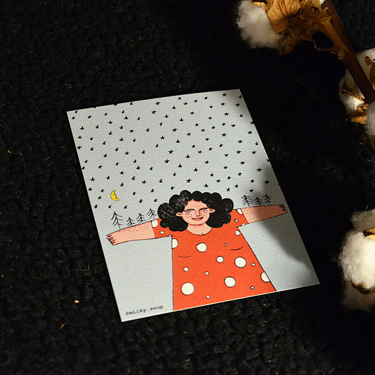 Postcard "Starry Night"