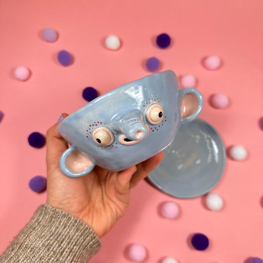Miniature Flower Pot "Elephant"